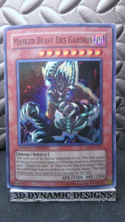 | Yugioh Masked Beast Des Gardius TAEV-ENSE1 Super Rare Tactical Evolution PL | - Image 1