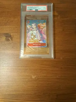 One Piece Nefeltari Vivi St01-009 Alt Art Pre Release Winner Sealed PSA 9 POP 2 - Image 1