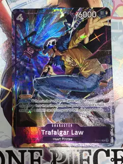 Trafalgar Law (Illustration Box Vol.6) P-093 One Piece Promotion Cards Foil - Image 1
