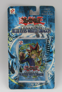 Yu-Gi-Oh! Legend of Blue Eyes White Dragon Sealed Pack on Card - Read - Image 1
