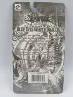 Yu-Gi-Oh! Legend of Blue Eyes White Dragon Sealed Pack on Card - Read - Image 3