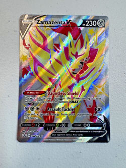 Zamazenta V (Shiny) SWSH293 SWSH: Sword & Shield Promo Cards Holo ( Near Mint ) - Image 1