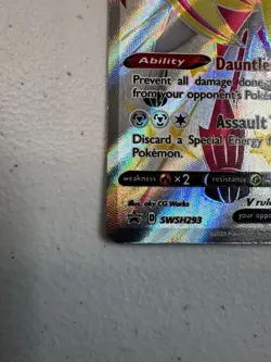 Zamazenta V (Shiny) SWSH293 SWSH: Sword & Shield Promo Cards Holo ( Near Mint ) - Image 5
