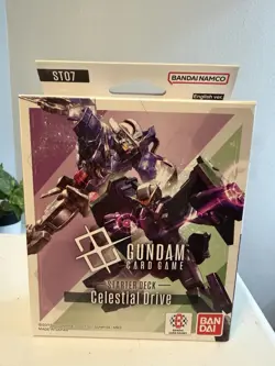 Gundam Card Game TCG ST07 Starter Deck Gundam 00 Theme Factory Sealed - Image 1