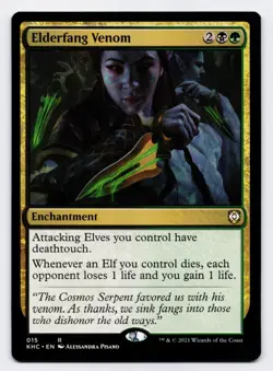 Elderfang Venom [015] KHC Rare Non-Foil [MTG Card English] - Image 1