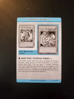 Yu-Gi-Oh! Duelist Pack Strategy Card 2 Near Mint - Image 1
