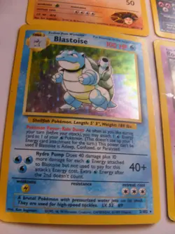 Vintage Pokemon Card Lot of 4 two holos - Image 3