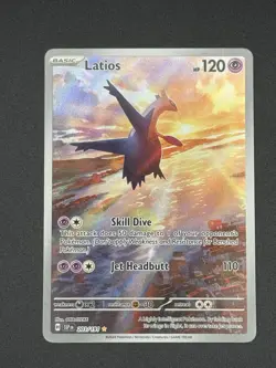 Latios 203/191 Sv08: Surging Sparks Holo Pokemon Card TCG - Image 1