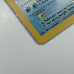 1st Edition Lapras 10/62 Fossil Set Holo Rare Vintage 1999 Pokemon Card LP/MP - Image 2