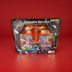 SHIPS TODAY One Piece Card Game Foil Illustration Box vol.5 & vol.6 Luffy Sabo - Image 2