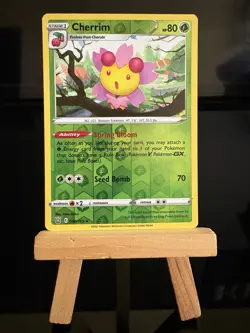 CHERRIM - 8/163 Battle Styles - NM - Reverse Holo Rare - Pokemon TCG Card - Image 1