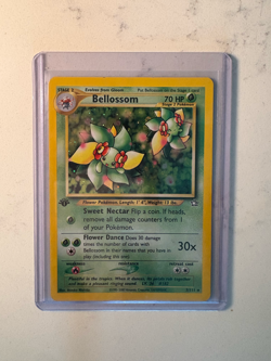 Bellossom 003/111 Holo 1st Edition Lightly Played Neo Genesis Pokemon Card TCG - Image 1