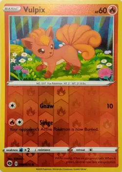 006/073 VULPIX REVERSE HOLO CHAMPIONS PATH POKEMON CARD - Image 1