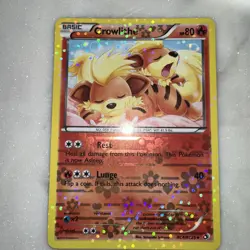 Pokemon TCG Growlithe RC4/RC25 Legendary Treasures Radiant Collection Holo Card - Image 2