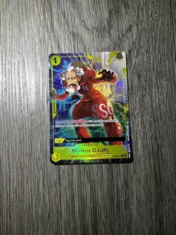 Monkey D Luffy ST29-012 Parallel Starter Deck Promo One Piece Card English - Image 1