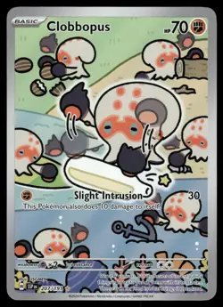 Pokemon Cards Clobbopus 207/191 Surging Sparks Illustration Rare NM - Image 1