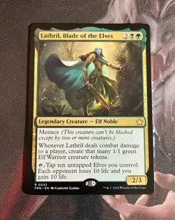 MtG Custom Commander / EDH Deck - Lathril, Blade of the Elves - Bracket 2 - Image 1