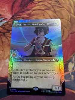 Toph, The First Airbender Mtg Elemental Frame Foil R0353 - Image 3