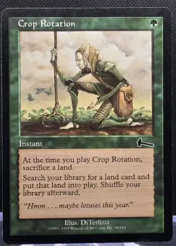 Crop Rotation #98 Urza's Legacy Regular Common LP - Image 1