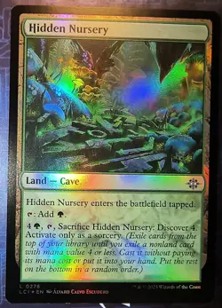 MTG, MAGIC: Hidden Nursery LCI, 0276, FOIL LAND NM - Image 1