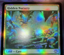 MTG, MAGIC: Hidden Nursery LCI, 0276, FOIL LAND NM - Image 3