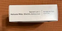 (1) MTG Secret Lair - Hatsune Miku: Electric Entourage JP - Rainbow Foil NEW - Image 2