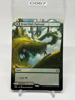 Branchloft Pathway 284 (Borderless) Zendikar Rising Regular 2020 - Image 1