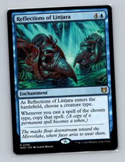1x MTG - Reflections of Littjara (0106) - Commander: Wilds of Eldraine - WOC -NM - Image 1