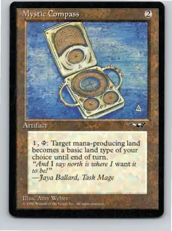 Magic the Gathering Mystic Compass Alliances MTG Free Shipping! - Image 1