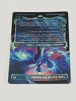 MTG English Ugin, Eye of the Storms Tarkir: Dragonstorm Borderless Foil - Image 4