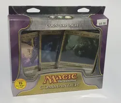 MTG Magic the Gathering - Sealed - English Commander 2011 Counterpunch 653569634386 - Image 1