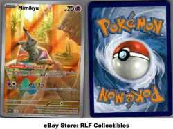 2024 Pokemon, Scarlet & Violet Promos, #SVP 075 Mimikyu, Black Star Promo - Image 1