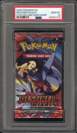 PSA 10 - Destined Rivals SV Foil Pack [ART SET OF FOUR] - Pokemon - Image 2