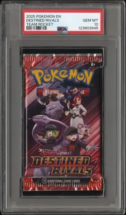 PSA 10 - Destined Rivals SV Foil Pack [ART SET OF FOUR] - Pokemon - Image 4