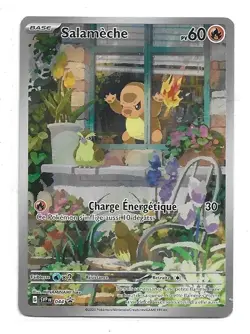 CARTE POKEMON PROMO SALAMECHE SVP 044 60 PV ECARLATE ET VIOLET FLAMMES OBSIDIENN - Image 1
