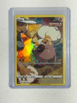 ROCKRUFF TG07/TG30 POKEMON TRAINER GALLERY RARE HOLO SILVER TEMPEST - NM - Image 1