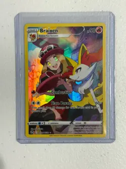 BRAXIEN TG01/TG30 POKEMON TRAINER GALLERY RARE HOLO SILVER TEMPEST - NM - Image 1