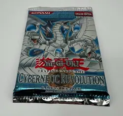 (701051) Yugioh Cybernetic Revolution 1st Edition Sealed Booster Pack - Image 5