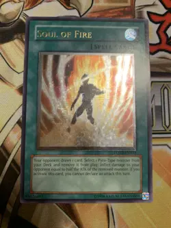 Soul of Fire FOTB-EN031 - Ultimate Rare Unlimited NM Yugioh - Image 1
