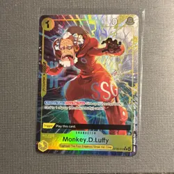 Monkey D Luffy ST29-012 Parallel Starter Deck Promo One Piece Card English - Image 1