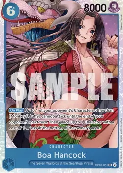 ☠ Boa Hancock OP07-051 SR One Piece 500 Years in the Future English AUS - Image 1