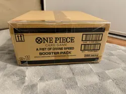 OP-11 One Piece A Fist Of Divine Speed OP11 Booster Box Case English - Image 2