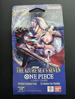 One Piece TCG: The Azure Sea's Seven Sleeved Booster OP-14 English. - Image 1