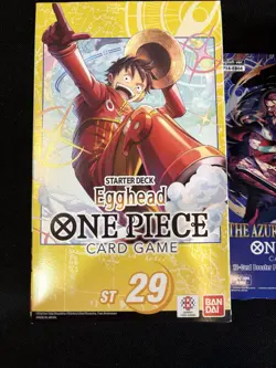 One Piece OP-14 Sleeves With ST29 Egghead Starter deck - Image 2