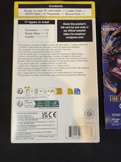 One Piece OP-14 Sleeves With ST29 Egghead Starter deck - Image 3