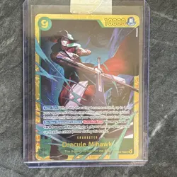 Dracule Mihawk SEC OP14-119 One Piece TCG English IN-HAND - Image 1