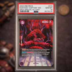 PSA 10 Eustass Captain Kid SP One Piece OP05-074 500 Years Future OP07 Gem Mint - Image 1