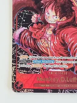 One Piece TCG Monkey D Luffy SR Alt Art Awakening of New Era English ST01-012 - Image 3