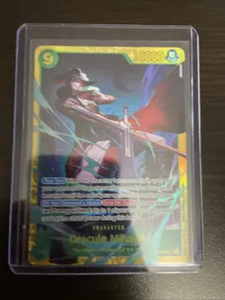 One piece TCG OP14-119 Dracule Mihawk (SEC) - - The Azure Sea's Seven (OP14) - Image 1