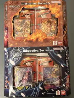 IN HAND One Piece - Illustration Box Vol 5 & 6 - IB05 & IB06 - Brand New Sealed - Image 1